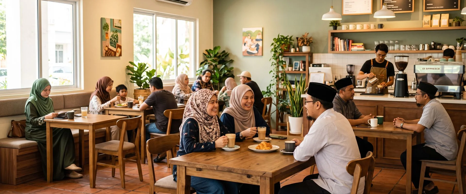 Halal / Muslim-Friendly Cafes