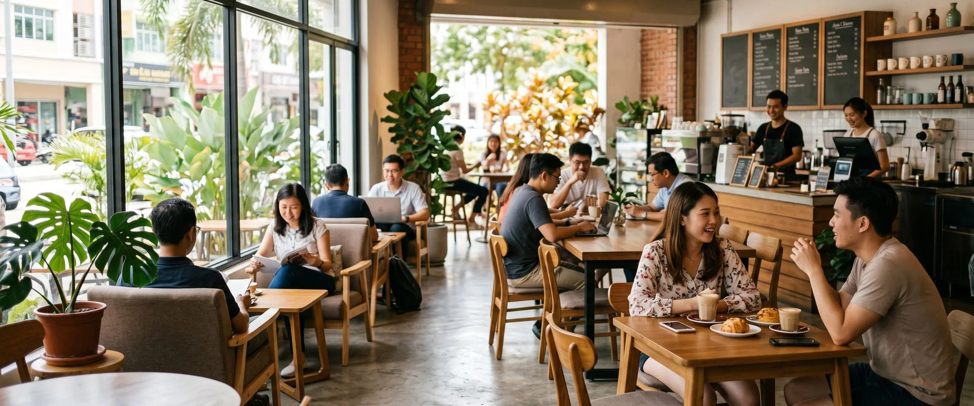 cafe in Taman Wawasan, Puchong